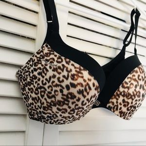 VS push up bra 32C animal print